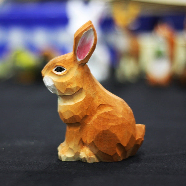 Handmade Wooden Bunny