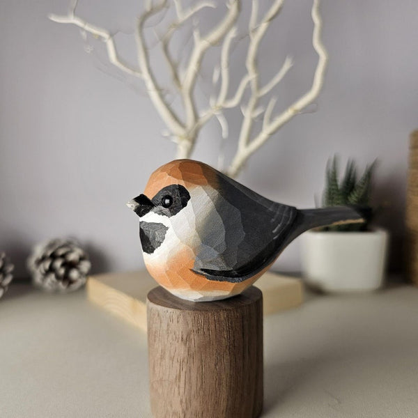 Asian Birds Figurine Azure tit Black-throated-bushtit Hoopoe Rosefinch Snowy-browed flycatcher Sultan tit Warbler White-eyes